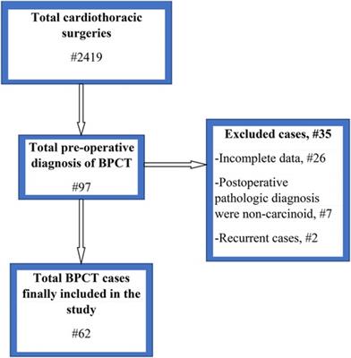 The presentation pattern and surgical strategies in bronchopulmonary carcinoid tumors: a multicenter experience in a low-income country